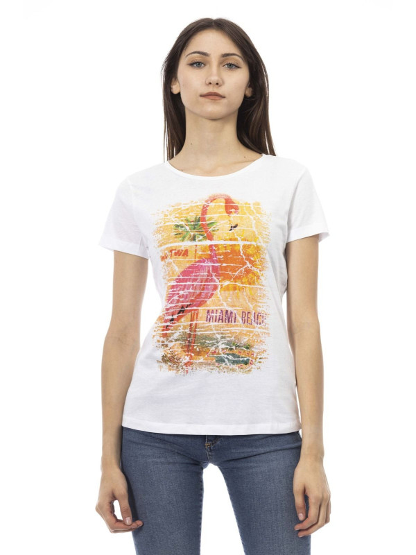 T-Shirts Trussardi Action - 2BT09 - Weiß 60,00 €  | Planet-Deluxe