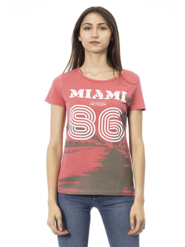 T-Shirts Trussardi Action - 2BT11 - Rosa 60,00 €  | Planet-Deluxe