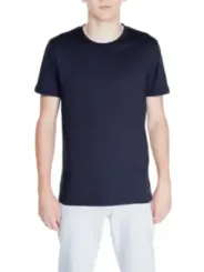Navy Peuterey T-Shirt mit kurzen Ärmeln