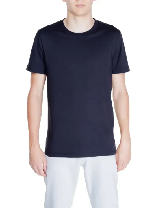 Navy Peuterey T-Shirt mit kurzen Ärmeln