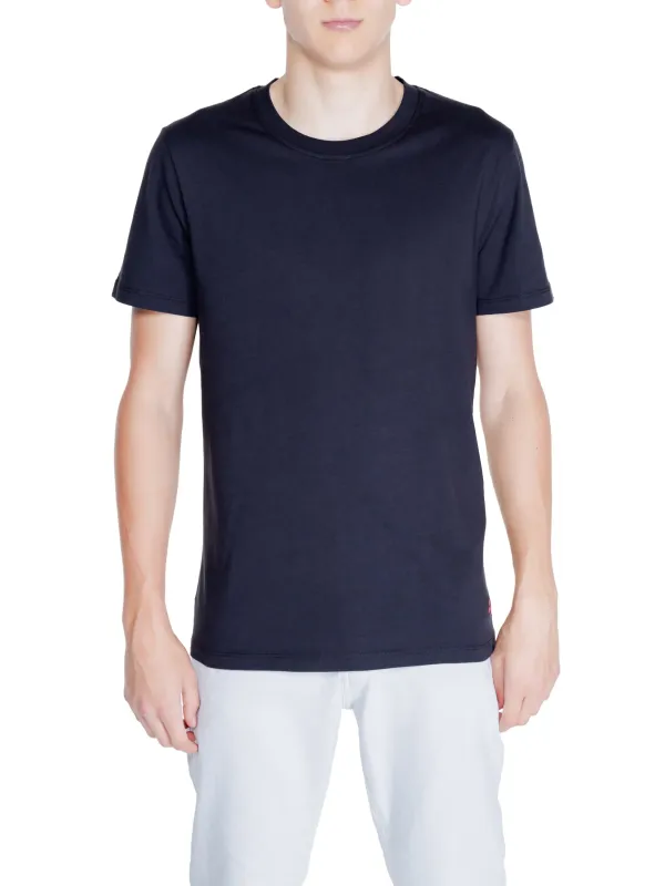 Navy Peuterey T-Shirt mit kurzen Ärmeln Navy Peuterey T-Shirt mit kurzen Ärmeln