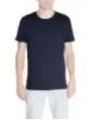 Navy Peuterey T-Shirt mit kurzen Ärmeln