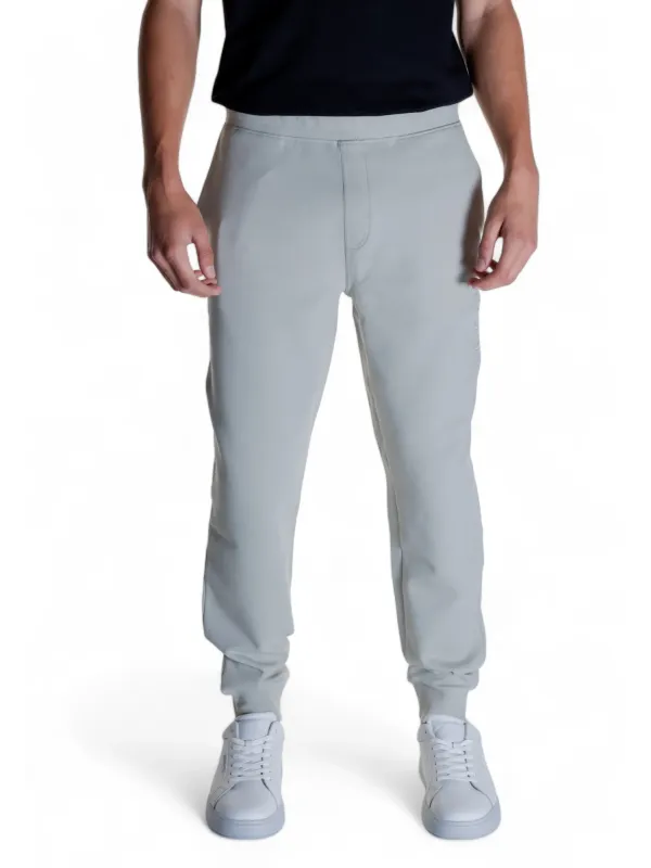 Graue Polyester Calvin Klein Hosen Graue Polyester Calvin Klein Hosen