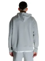 Graues Hoodie, Rückenansicht, Calvin Klein