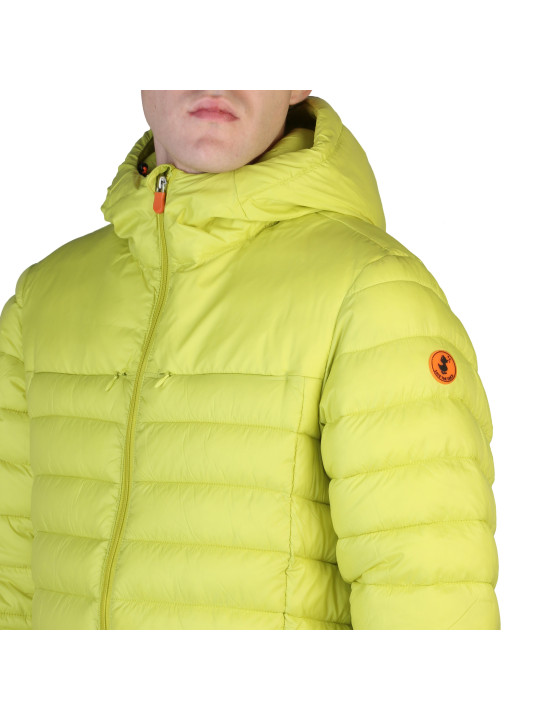 Grüne Save The Duck Pufferjacke