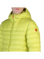 Grüne Save The Duck Pufferjacke