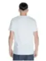 Vibrantes orangefarbenes Peuterey Baumwoll-T-Shirt
