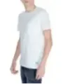 Weißes Peuterey Baumwoll-T-Shirt mit Tasche