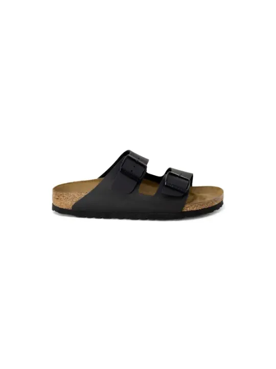 Schwarze Birkenstock-Sandalen mit Riemen