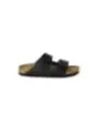 Schwarze Birkenstock-Sandalen mit Riemen