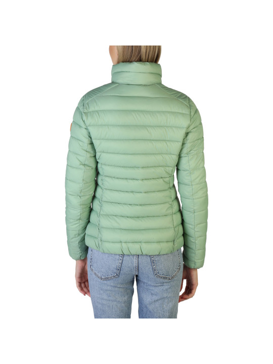 Grüne Save The Duck Pufferjacke