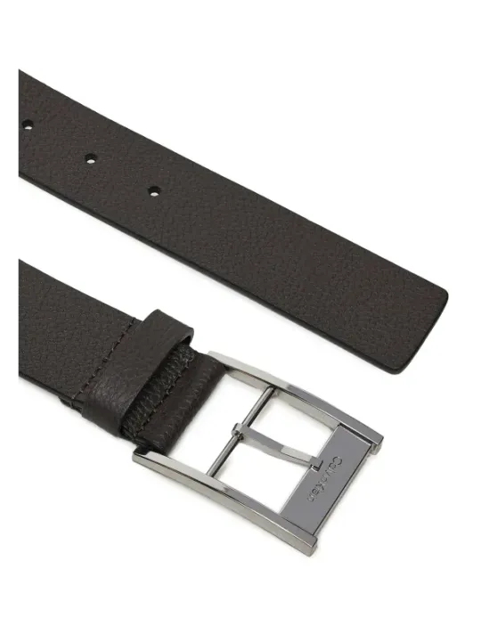 Schwarzer Calvin Klein Ledergürtel