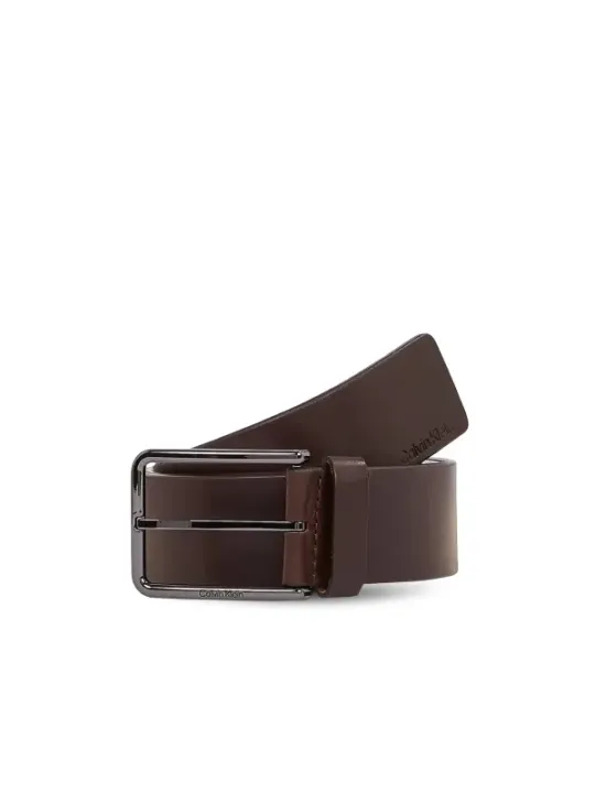 Brauner Calvin Klein Ledergürtel