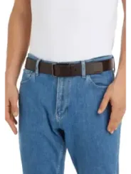 Dunkelbrauner Calvin Klein Herren Gürtel