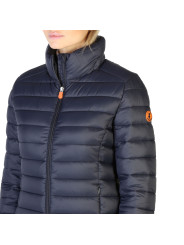 Blaue Save The Duck Pufferjacke