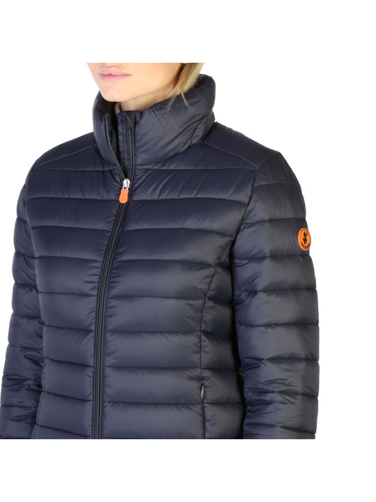 Blaue Save The Duck Pufferjacke