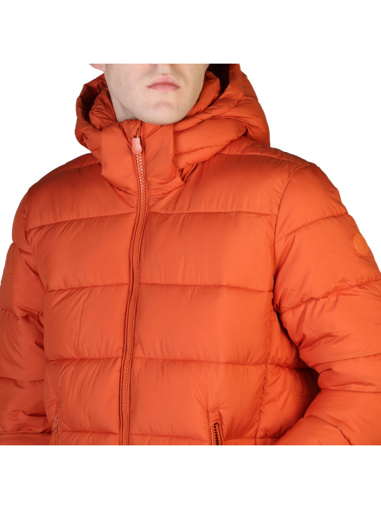 Orange Save The Duck Pufferjacke