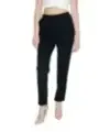 Schwarze, schmale, cropped Vero Moda Hose
