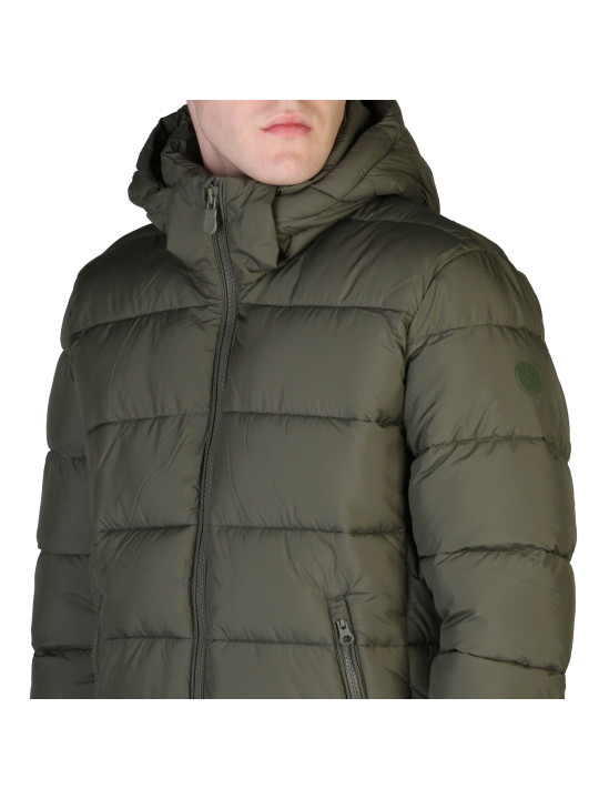 Grüne Save The Duck Pufferjacke
