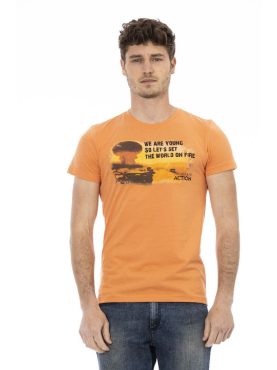T-Shirts Trussardi Action - 2AT02C - Orange 60,00 €  | Planet-Deluxe