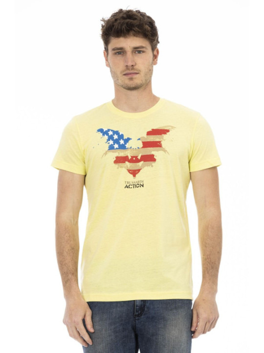 T-Shirts Trussardi Action - 2AT02F - Gelb 60,00 €  | Planet-Deluxe