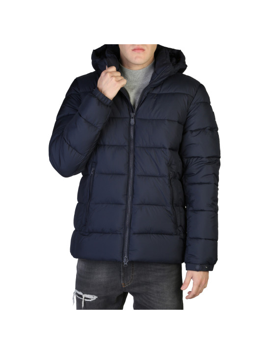 Blauer Save The Duck Pufferjacke