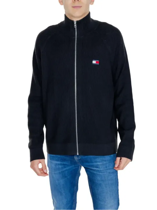 Tommy Hilfiger gerippte Strickjacke Herren