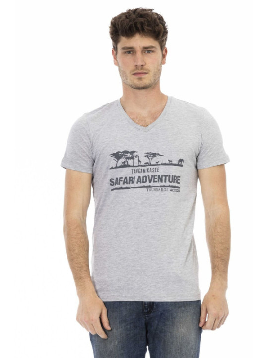 T-Shirts Trussardi Action - 2AT04_V - Grau 110,00 €  | Planet-Deluxe