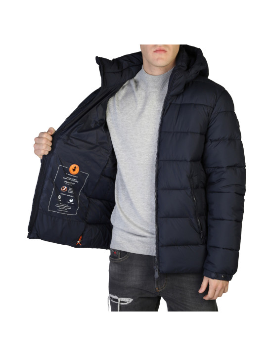 Blauer Save The Duck Daunenjacke Herren