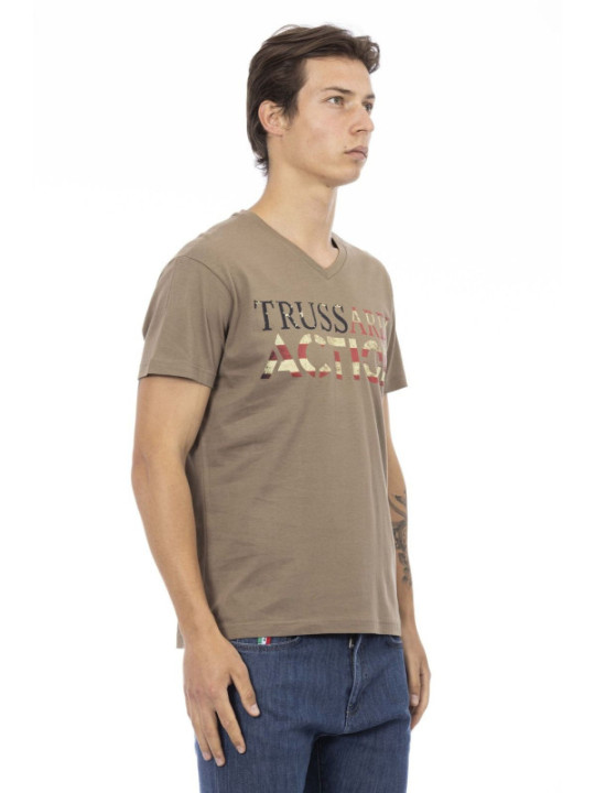 T-Shirts Trussardi Action - 2AT138 - Braun 60,00 €  | Planet-Deluxe