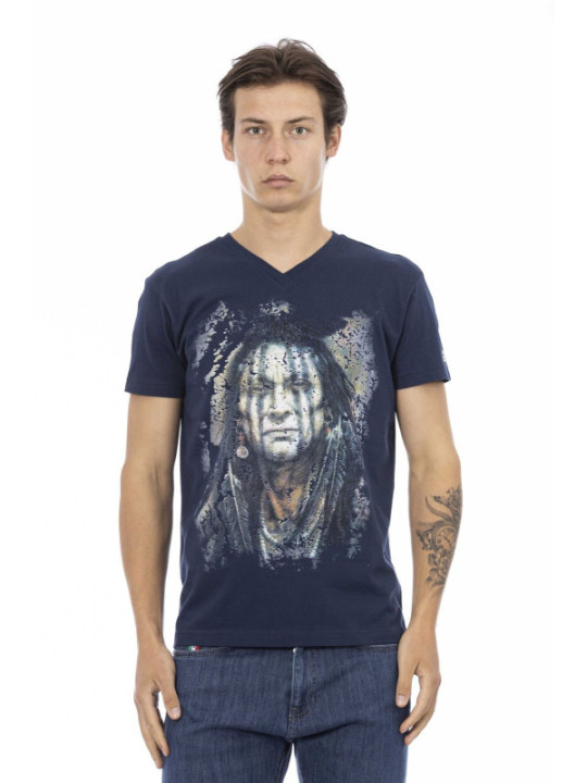 T-Shirts Trussardi Action - 2AT144 - Blau 60,00 €  | Planet-Deluxe