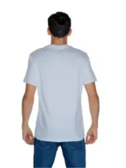 Graues Baumwoll-T-Shirt für Männer