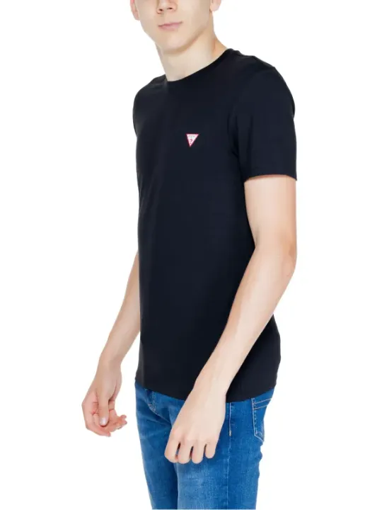Schwarzes Guess T-Shirt für Jungen