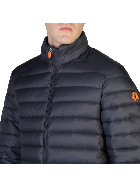 Graue Save The Duck Herrenjacke