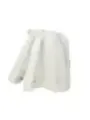 Weißer Rucksack mit Schleifenriemen