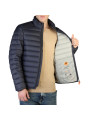 Graue recycelte Save The Duck Jacke