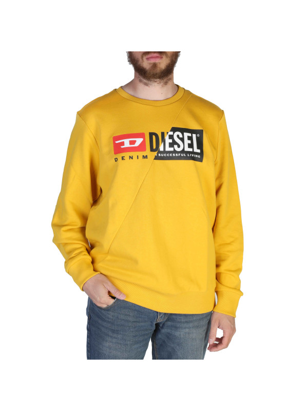 Sweatshirts Diesel - S-GIRK-CUTY - Gelb 120,00 €  | Planet-Deluxe