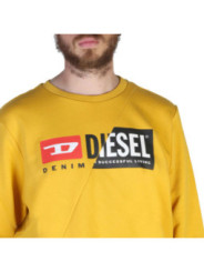 Sweatshirts Diesel - S-GIRK-CUTY - Gelb 120,00 €  | Planet-Deluxe