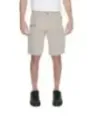 Beige Replay Shorts mit Taschen