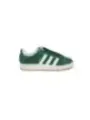 Grüne Adidas Campus Wildleder Sneaker