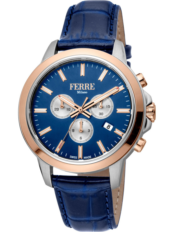 Uhren Ferrè Milano - FM1G153L0041 - Blau 600,00 € 4894626073472 | Planet-Deluxe