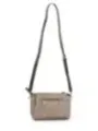 Tan Leder Guess Schultertasche