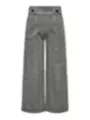 Graue karierte Damenweite Hosen