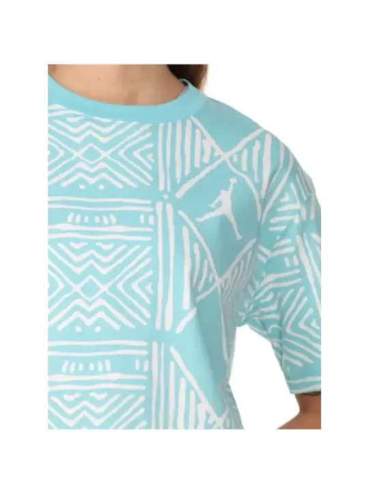 Jordan 474742 blaues Muster T-Shirt
