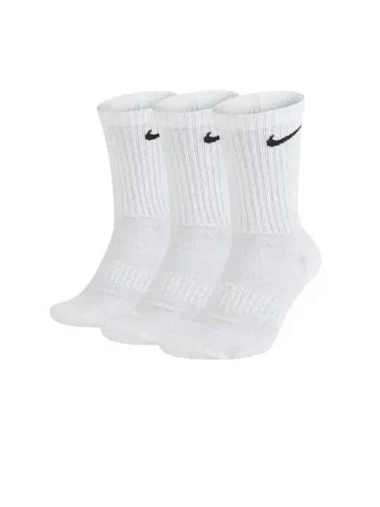 Weiße Nike-Socken mit Logo
