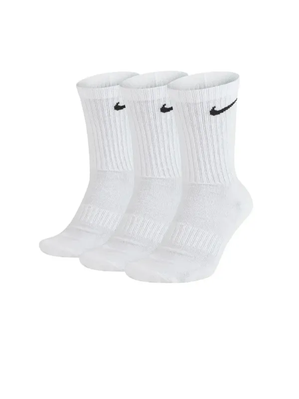 Weiße Nike-Socken mit Logo