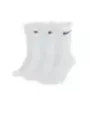 Weiße Nike-Socken mit Logo