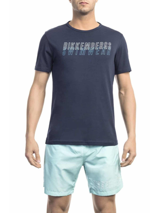 RB M günstig Kaufen-Bikkembergs Beachwear - BKK1MTS01 - Blau. Bikkembergs Beachwear - BKK1MTS01 - Blau <![CDATA[Kollektion:Frühjahr/SommerGeschlecht:HerrenTypologie:T-shirtÄrmel:kurzHalsausschnitt:RundhalsausschnittMaterial:Baumwolle 100%Muster:einfarbigReinigung:30° C W