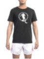 T-Shirts Bikkembergs Beachwear - BKK1MTS02 - Schwarz 60,00 €  | Planet-Deluxe