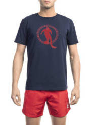 T-Shirts Bikkembergs Beachwear - BKK1MTS02 - Blau 60,00 €  | Planet-Deluxe